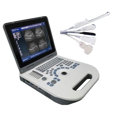 CE USG Laptop Black And White Ultrasound Machine mobile SVGA Video Output