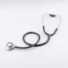 Medical Dual Head Stethoscope With Foam Inside Packaging And Manual Size Of 18.6X10.8cm